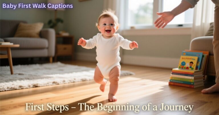 Baby First Walk Captions
