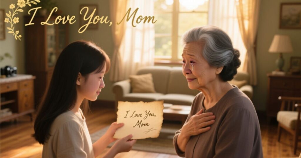 Beautiful Message for Mother From Daughter