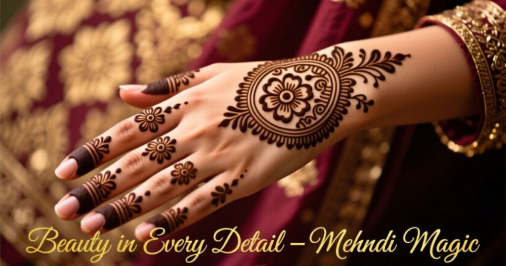 Best Captions for Mehndi Hands
