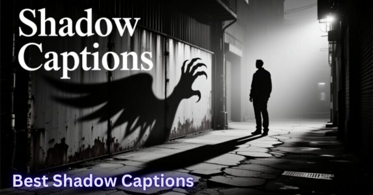 Best Shadow Captions
