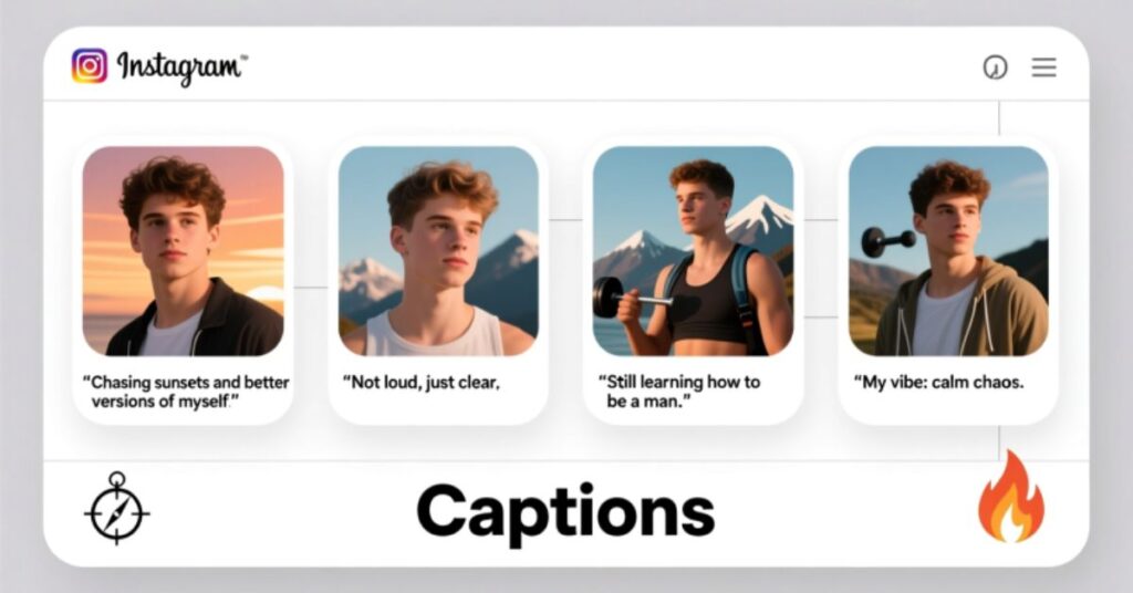 Boys Captions For Instagram