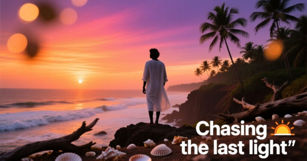 Goa Sunset Captions for Instagram