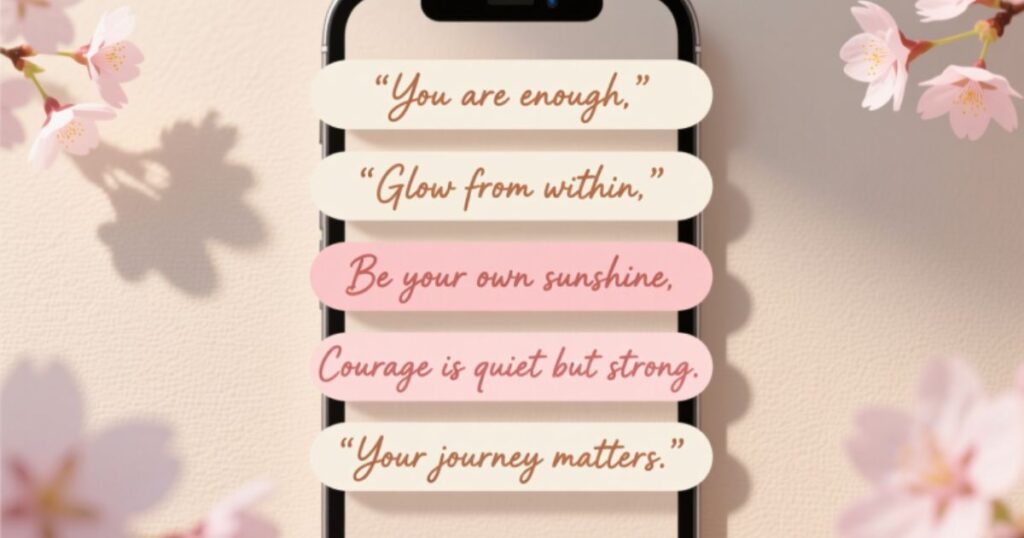 Inspirational Instagram Captions for Girls