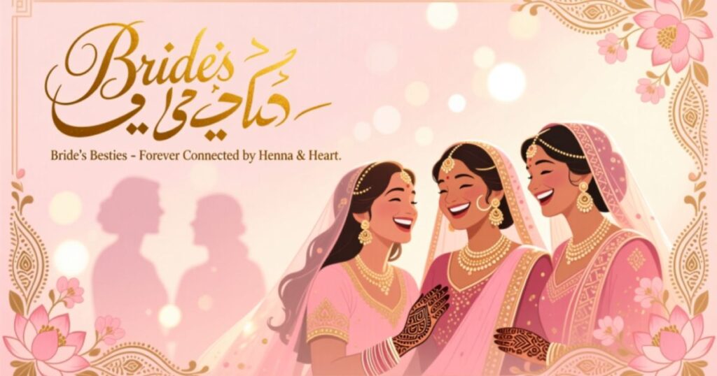 Mehndi Captions for Bride's Friends