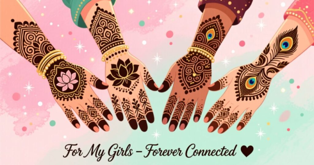 Mehndi Captions for Instagram for Mehndi for Friends