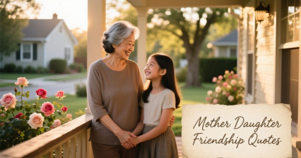 Mother Daughter Friendship Quotes