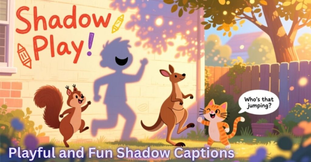 Playful and Fun Shadow Captions