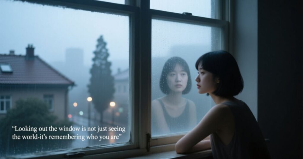 Quote about looking out the window