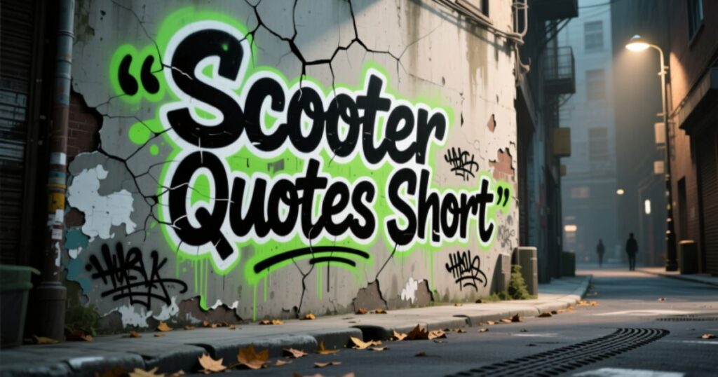 Scooter quotes short