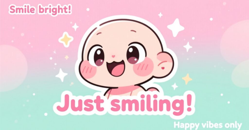 Short and Cute Smile Captions