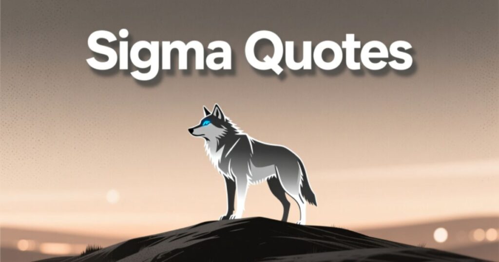 Sigma Quotes for Instagram