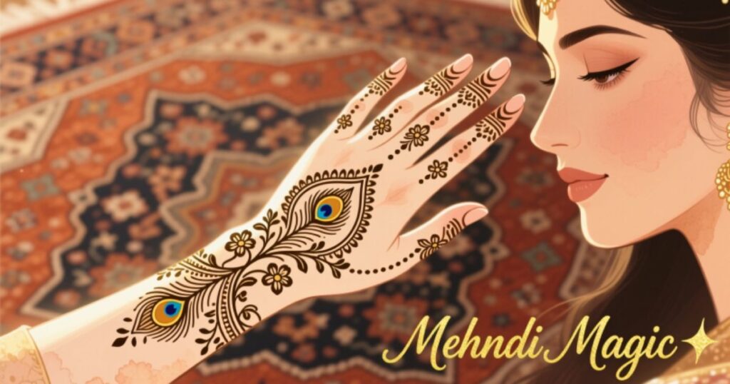 Unique Mehndi Captions for Instagram