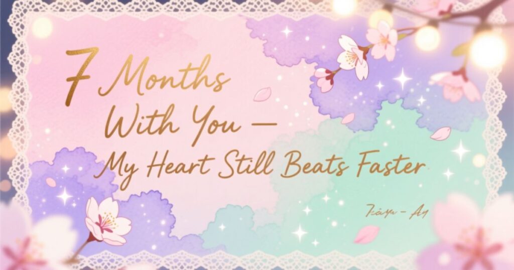 7 Month Anniversary Text for Her