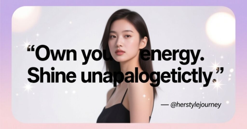 Attitude captions for Instagram for girl