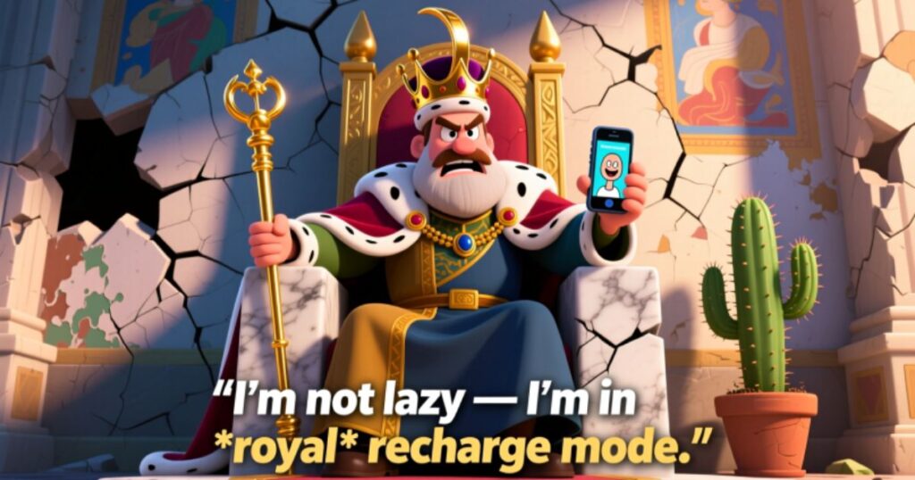 Funny King Attitude Captions