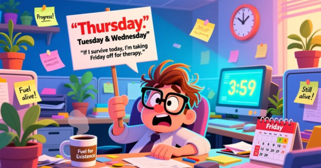 Funny Thursday Quotes About Work