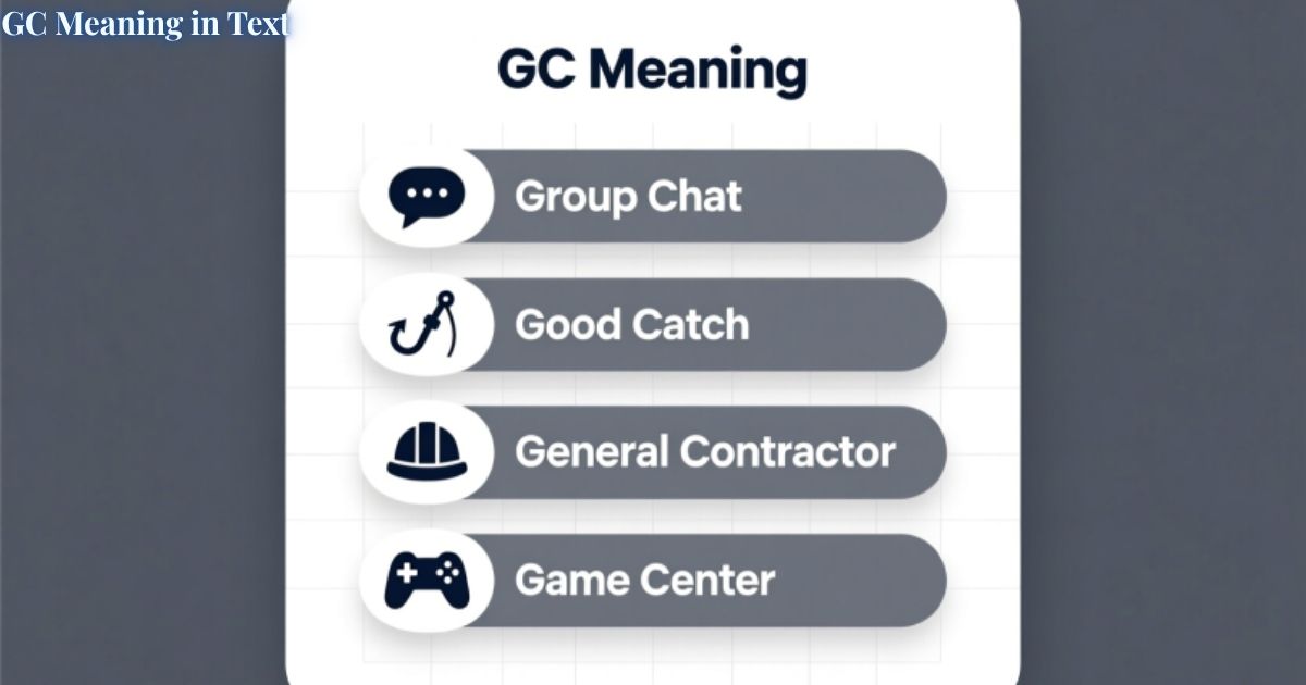 GC Meaning in Text