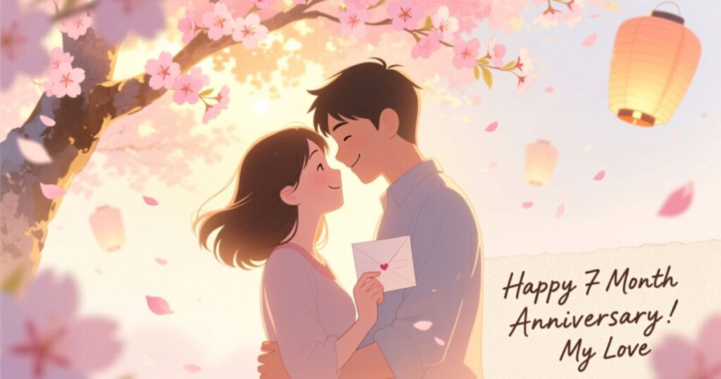 Happy 7 Month Anniversary My Love