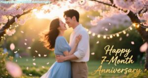 Happy Seven Month Anniversary