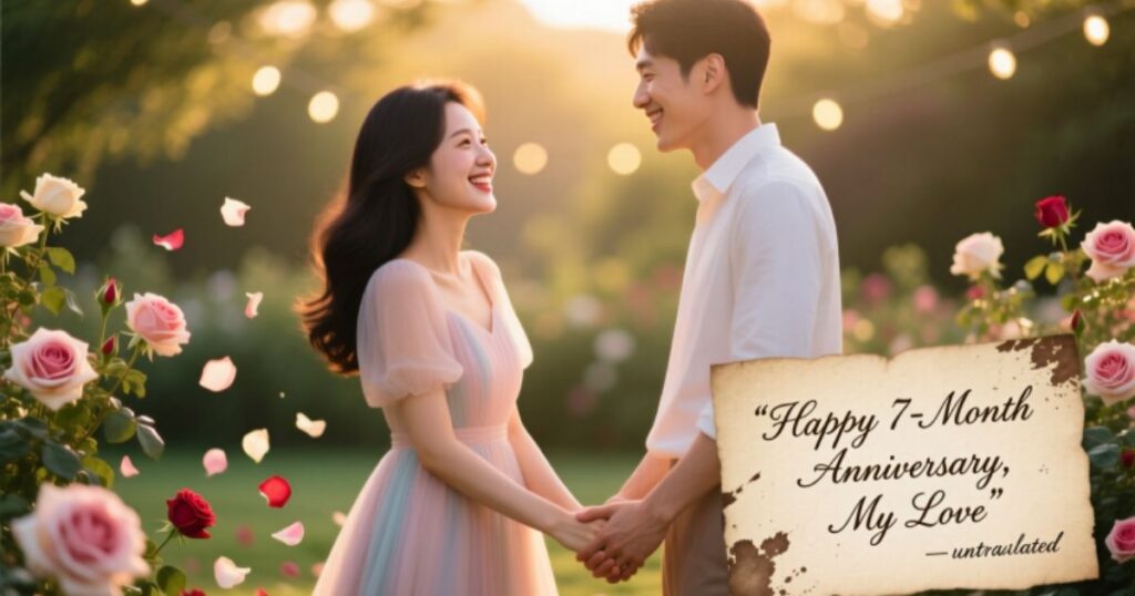 Happy Seven Month Anniversary Wishes for Wife