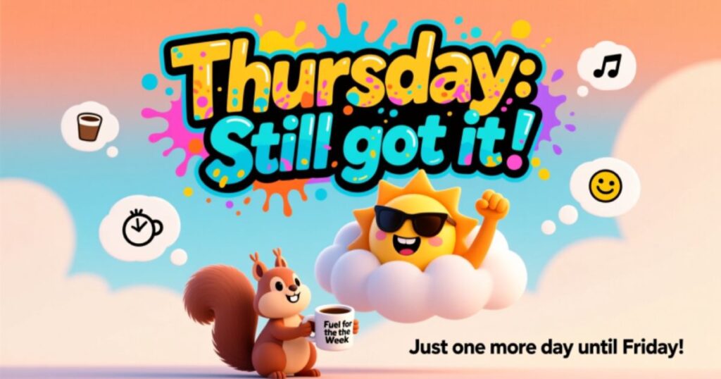 Motivational Yet Funny Thursday Quotes