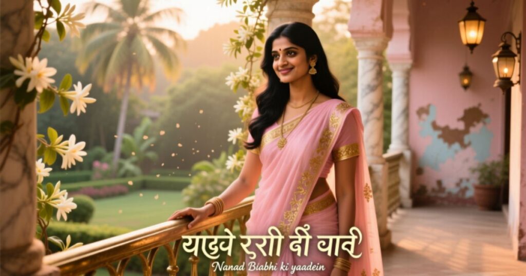 Nanad Bhabhi Aesthetic Captions