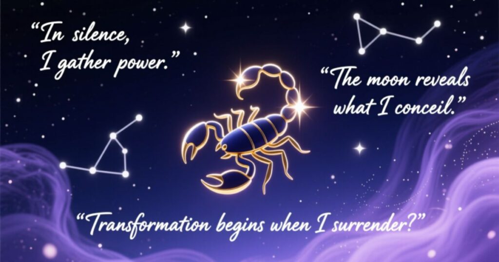 November Scorpio quotes