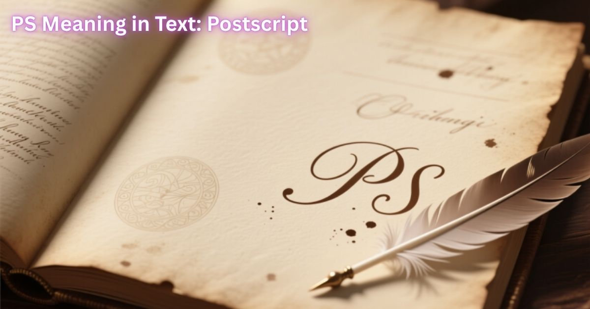 PS Meaning in Text: Postscript