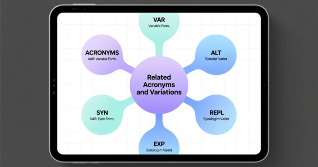 Related Acronyms and Variations
