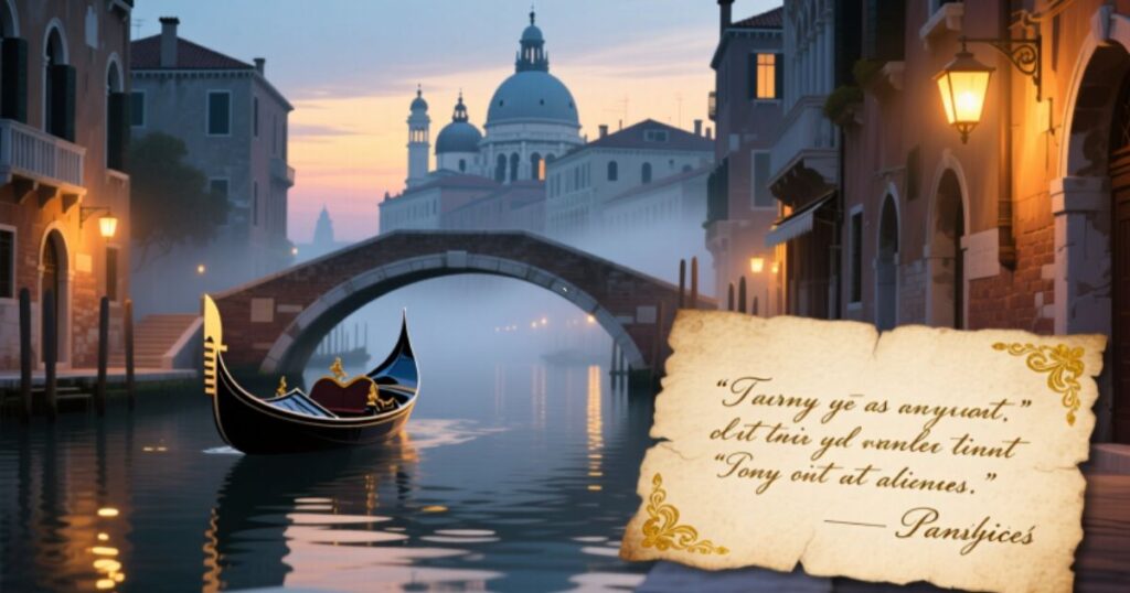 Romantic Quotes About Venice