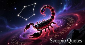 Scorpio Quotes