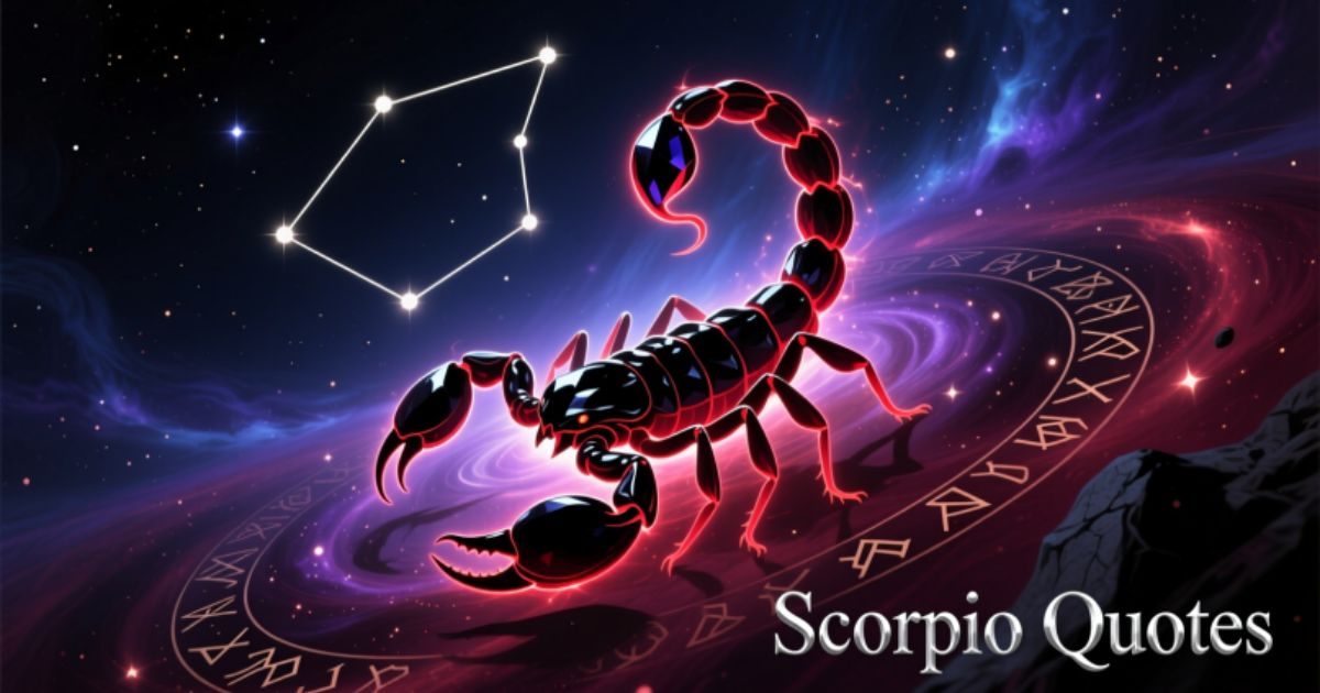 Scorpio Quotes