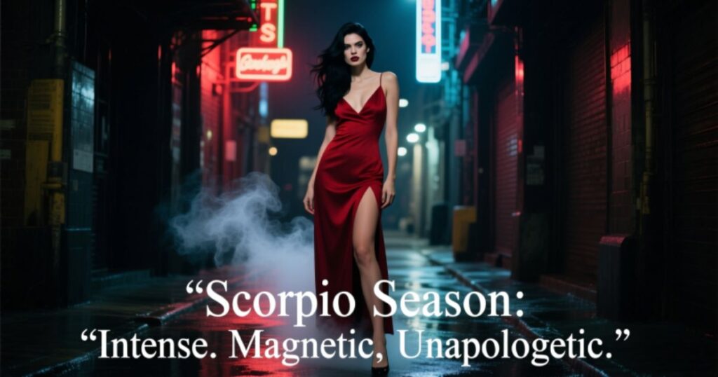 Scorpio captions for Instagram for girl