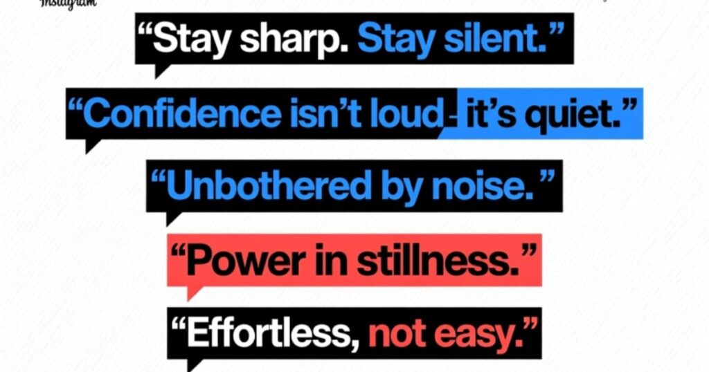 Short Attitude Captions For Instagram