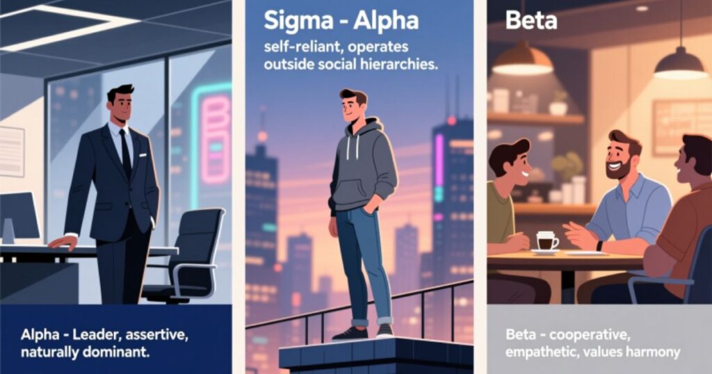Sigma Meaning Slang vs Alpha and Beta Personalities