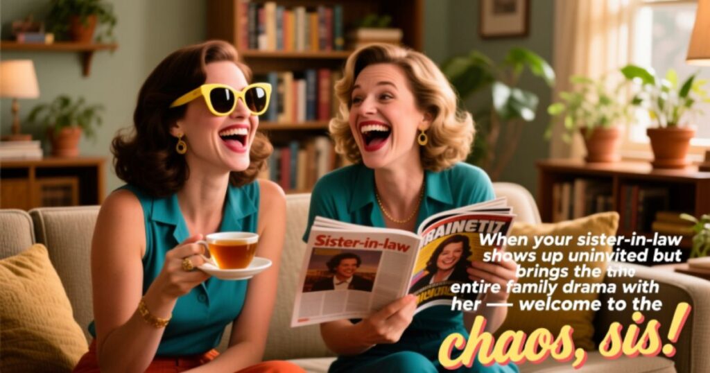 Sister-in-law captions funny