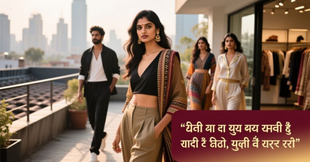 Stylish Hindi Captions for Fashion and Lifestyle Posts