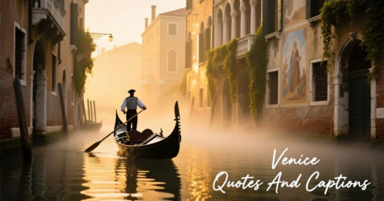 Venice Quotes and Captions