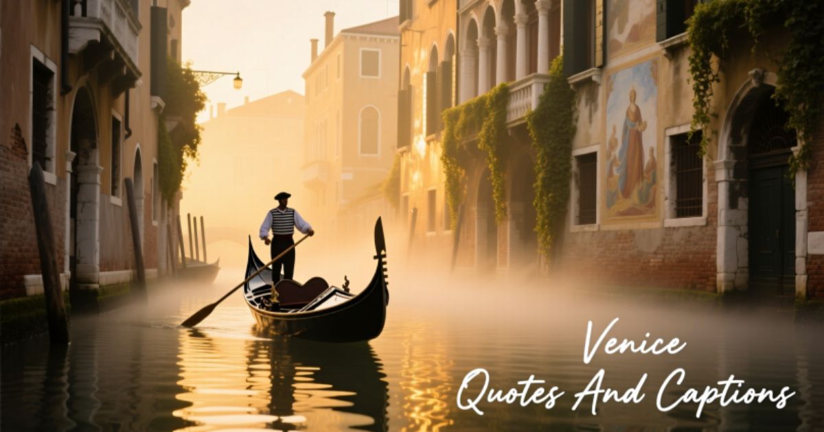 Venice Quotes and Captions