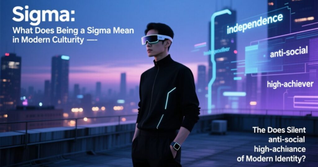 What Does Being a Sigma Mean in Modern Culture